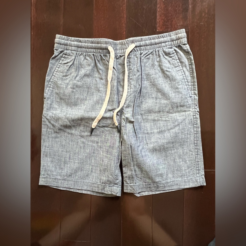Banana Republic Men's Summer Blue Cotton Shorts - Size M